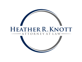 Heather R. Knott, Attorney at Law logo design by puthreeone