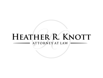 Heather R. Knott, Attorney at Law logo design by scolessi