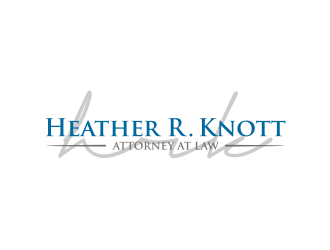 Heather R. Knott, Attorney at Law logo design by rief