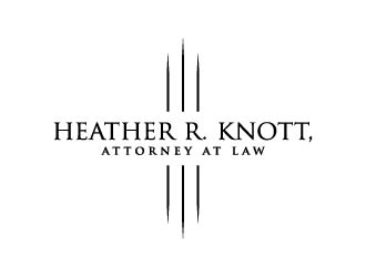 Heather R. Knott, Attorney at Law logo design by maserik