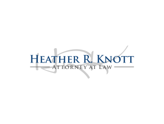 Heather R. Knott, Attorney at Law logo design by RIANW