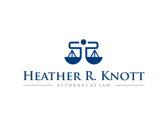 Heather R. Knott, Attorney at Law logo design by Msinur