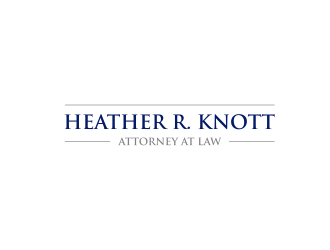 Heather R. Knott, Attorney at Law logo design by haidar