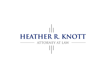 Heather R. Knott, Attorney at Law logo design by haidar