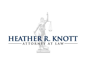 Heather R. Knott, Attorney at Law logo design by daywalker