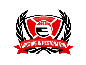 Code 3 Roofing & Restoration, LLC logo design by AamirKhan