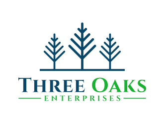Three Oaks Enterprises logo design by puthreeone