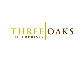 Three Oaks Enterprises logo design by bricton