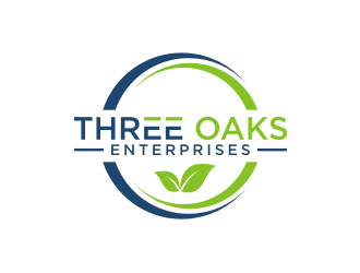 Three Oaks Enterprises logo design by amsol