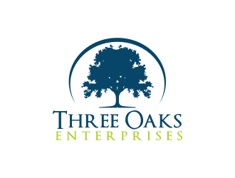 Three Oaks Enterprises logo design by Greenlight