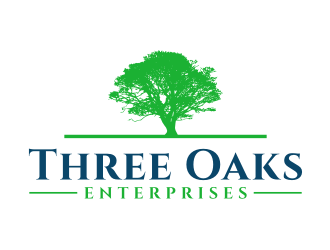Three Oaks Enterprises logo design by puthreeone