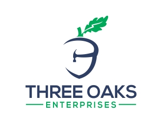 Three Oaks Enterprises logo design by rokenrol