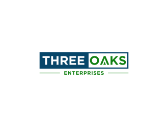 Three Oaks Enterprises logo design by haidar