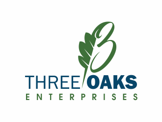 Three Oaks Enterprises logo design by up2date
