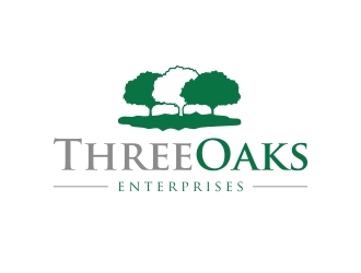 Three Oaks Enterprises logo design by langitBiru