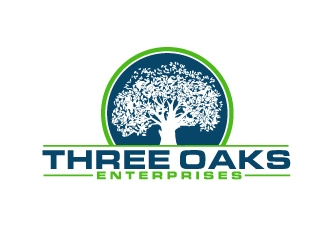 Three Oaks Enterprises logo design by AamirKhan
