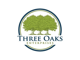 Three Oaks Enterprises logo design by AYATA