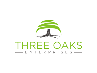 Three Oaks Enterprises logo design by Rizqy