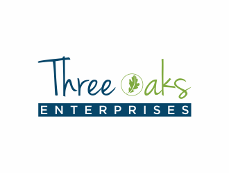 Three Oaks Enterprises logo design by luckyprasetyo