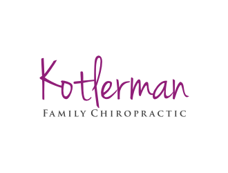 Kotlerman Family Chiropractic logo design by bricton
