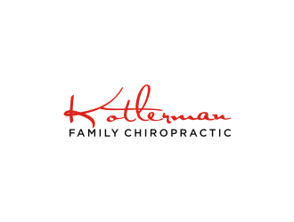 Kotlerman Family Chiropractic logo design by vostre