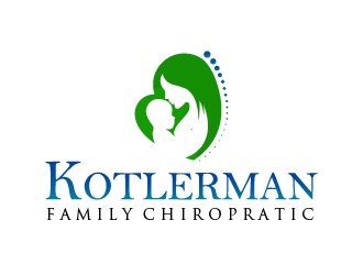 Kotlerman Family Chiropractic logo design by BeezlyDesigns