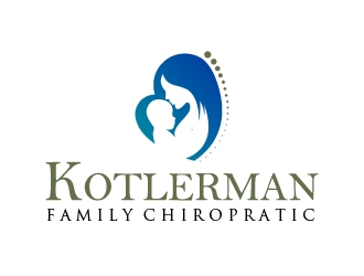 Kotlerman Family Chiropractic logo design by BeezlyDesigns