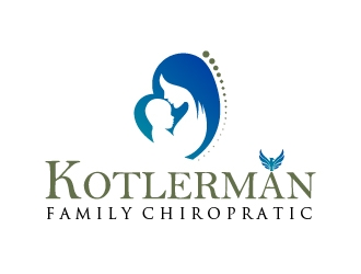 Kotlerman Family Chiropractic logo design by BeezlyDesigns