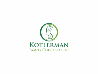 Kotlerman Family Chiropractic logo design by luckyprasetyo