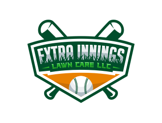 Extra Innings Lawn Care LLC logo design by logokoe