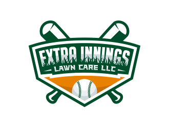 Extra Innings Lawn Care LLC logo design by logokoe
