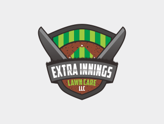 Extra Innings Lawn Care LLC logo design by andriandesain