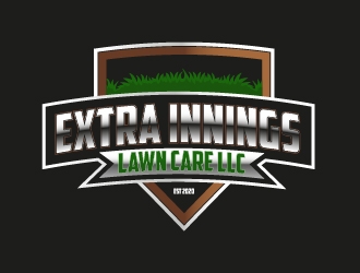 Extra Innings Lawn Care LLC logo design by ItalianDesign