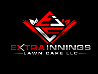Extra Innings Lawn Care LLC logo design by Suvendu