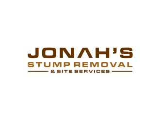 Jonahs Stump Removal & Site Services logo design by bricton