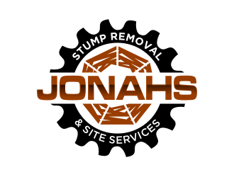 Jonahs Stump Removal & Site Services logo design by BintangDesign