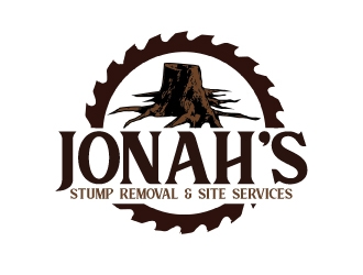Jonahs Stump Removal & Site Services logo design by AamirKhan