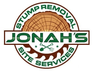 Jonahs Stump Removal & Site Services logo design by Suvendu