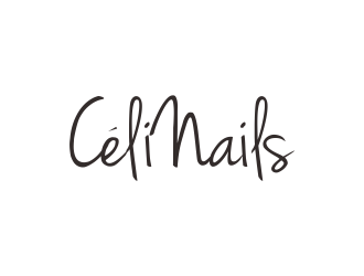 CéliNails logo design by p0peye