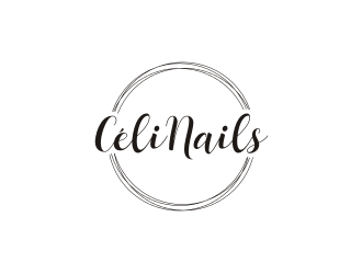 CéliNails logo design by amsol