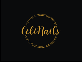 CéliNails logo design by amsol