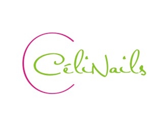 CéliNails logo design by Diancox