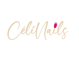 CéliNails logo design by gilkkj