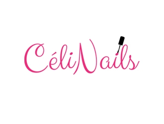 CéliNails logo design by nikkl