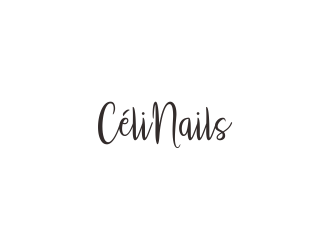 CéliNails logo design by Greenlight