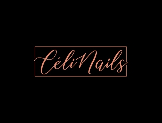 CéliNails logo design by aryamaity