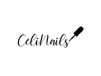 CéliNails logo design by aryamaity
