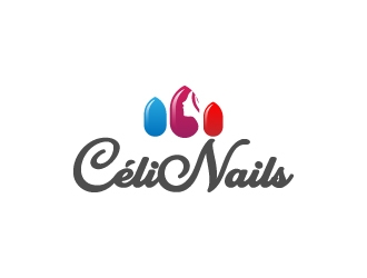 CéliNails logo design by kasperdz