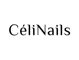 CéliNails logo design by puthreeone