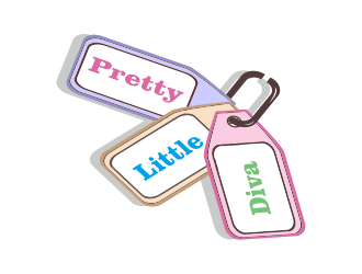 Pretty Little Diva logo design by Kipli92